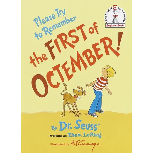 Please Try to Remember the First of Octember! - Hardcover