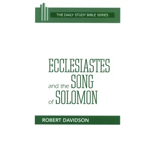 Ecclesiastes & Song of Solomon (DSB-OT) - Paperback