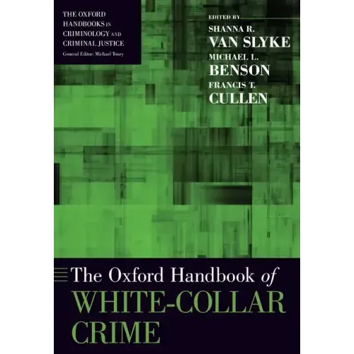 Oxford Handbook of White-Collar Crime - Paperback