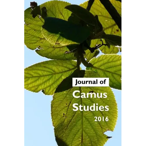 Journal of Camus Studies 2016 - Paperback