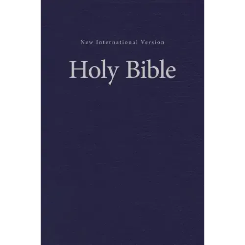 NIV, Value Pew and Worship Bible, Hardcover, Blue - Hardcover