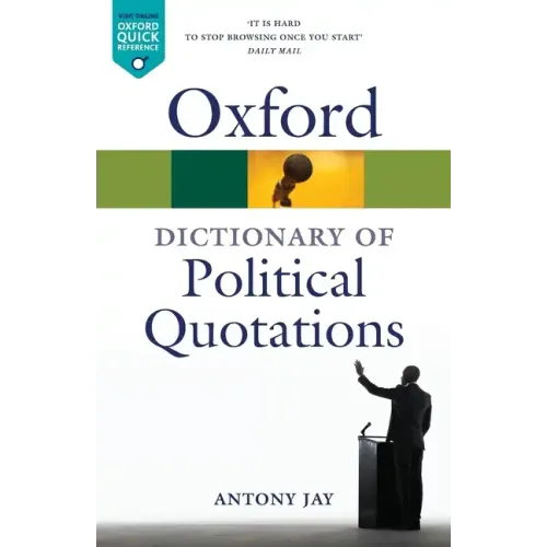 Oxford Dictionary of Political Quotations - Paperback