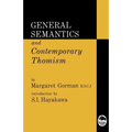 General Semantics and Contemporary Thomism