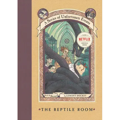 A Series of Unfortunate Events #2: The Reptile Room - Hardcover