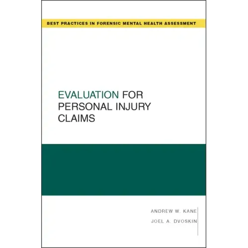 Evaluation for Personal Injury Claims - Paperback