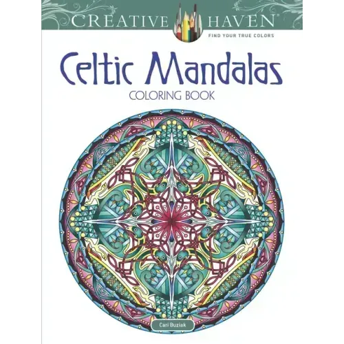 Creative Haven Celtic Mandalas Coloring Book - Paperback