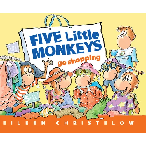 Five Little Monkeys Shopping for School - Paperback