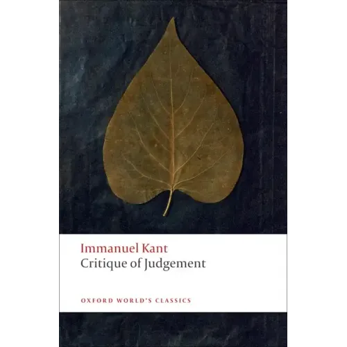 Critique of Judgement - Paperback