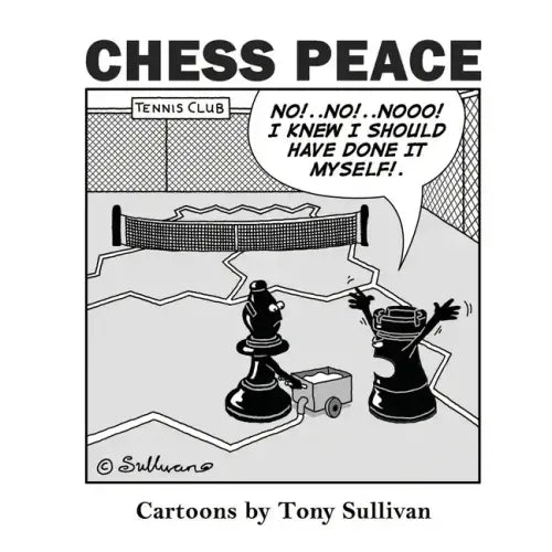 Chess Peace: Cartoons by Tony Sullivan - Paperback