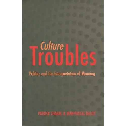 Culture Troubles: Politics and the Interpretation of Meaning - Paperback