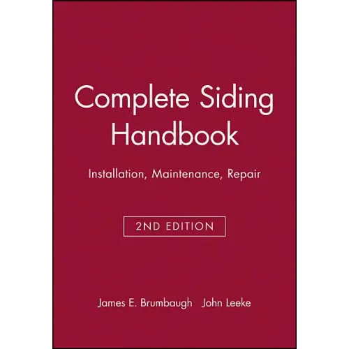 Complete Siding Handbook - Paperback