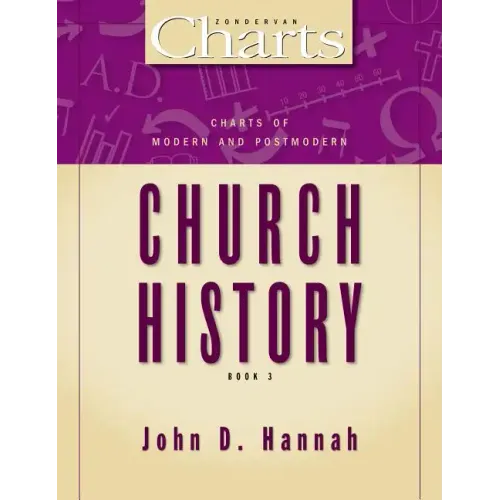 Charts of Modern and Postmodern Church History - Paperback