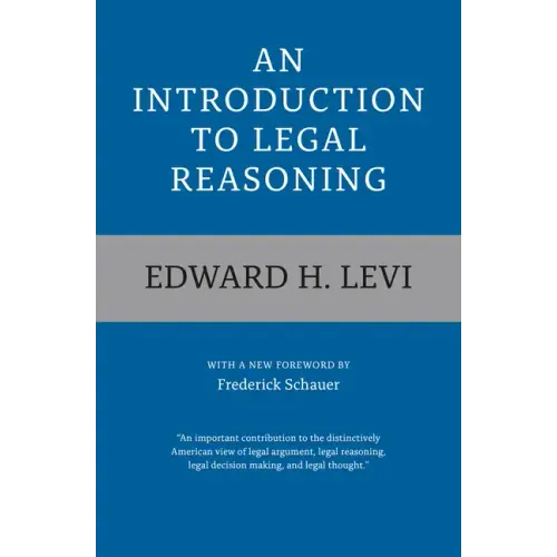 An Introduction to Legal Reasoning - Paperback