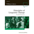 Principles of Linguistic Change, Volume 2: Social Factors