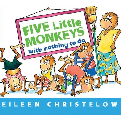 Five Little Monkeys with Nothing to Do Board Book - Board Book