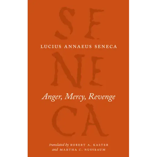 Anger, Mercy, Revenge - Paperback