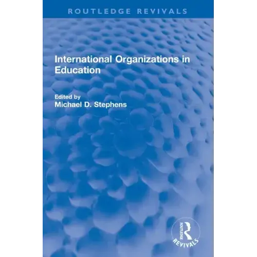 International Organizations in Education - Paperback