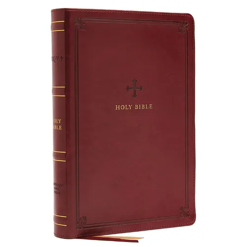 Nrsv, Catholic Bible, Standard Personal Size, Leathersoft, Red, Comfort Print: Holy Bible - Imitation Leather