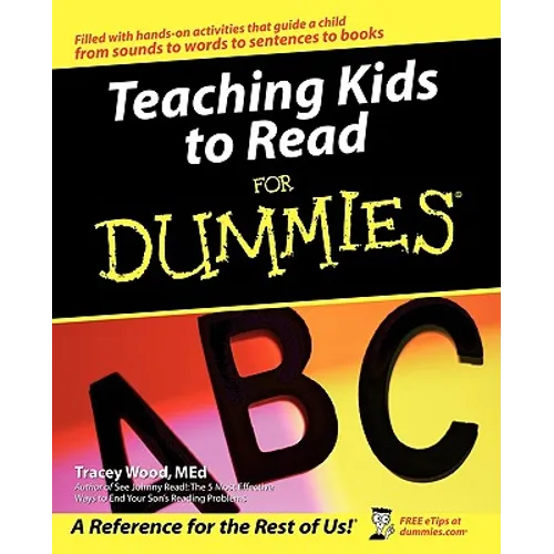 Teaching Kids to Read for Dummies - Paperback