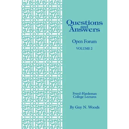 Questions & Answers: Open Forum - Paperback