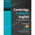 Cambridge Academic English C1 Advanced Student's Book: An Integrated Skills Course for Eap