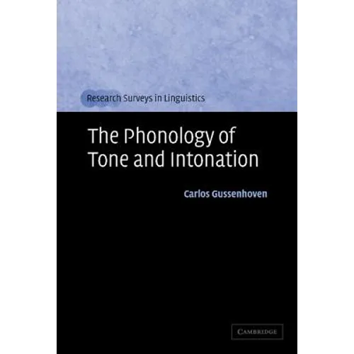 The Phonology of Tone and Intonation