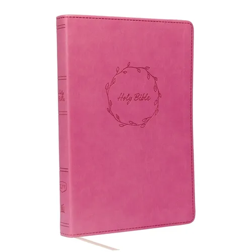 Kjv, Value Thinline Bible, Large Print, Leathersoft, Pink, Red Letter Edition, Comfort Print - Imitation Leather