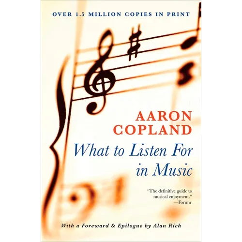 What to Listen for in Music - Paperback