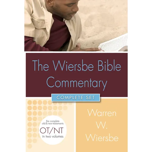 Wiersbe Bible Commentary 2 Vol Set - Hardcover