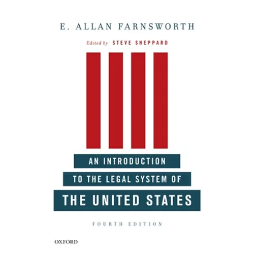 Introduction to the Legal System of the United States - Paperback