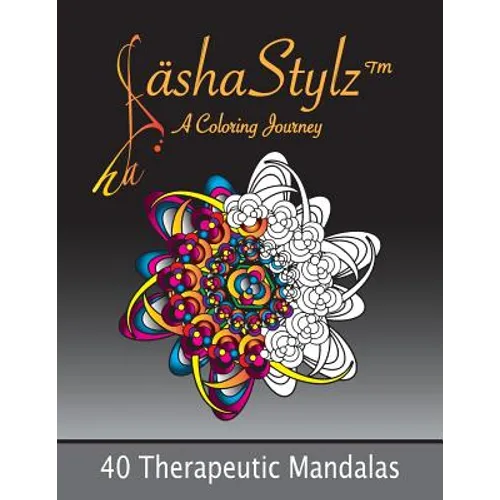 40 Therapeutic Mandalas: Adult Coloring Book - Paperback