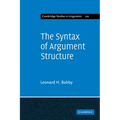 The Syntax of Argument Structure