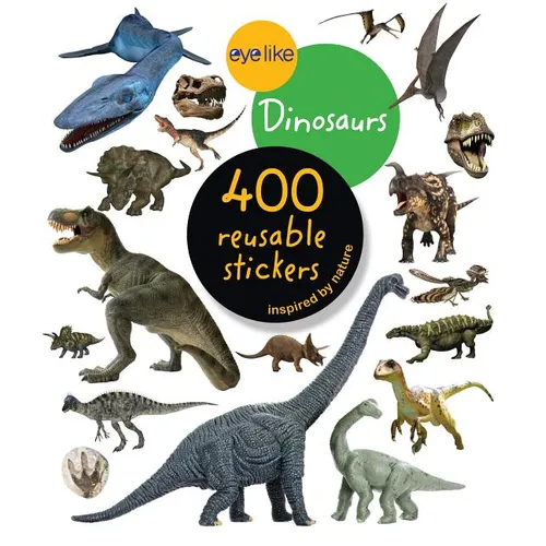 Eyelike Stickers: Dinosaurs - Paperback