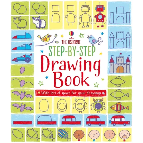 Step-By-Step Drawing Book - Paperback