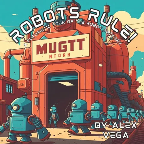 Robots Rule!: A Futuristic Tour of the Robot Factory - Paperback