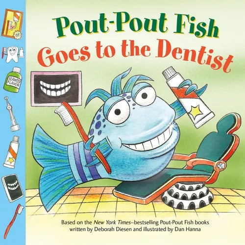 Pout-Pout Fish: Goes to the Dentist - Paperback