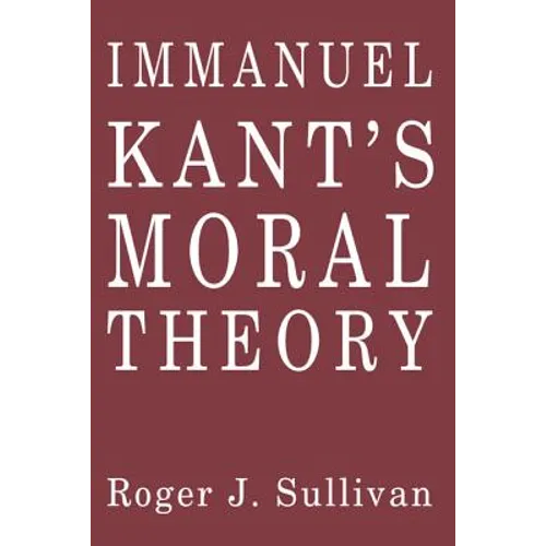 Immanuel Kant's Moral Theory - Paperback