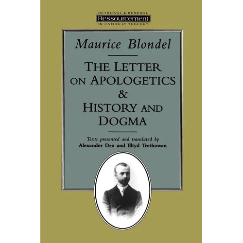 The Letter on Apologetics & History and Dogma - Paperback