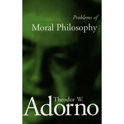 Problems of Moral Philosophy - Paperback