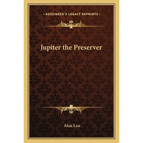 Jupiter the Preserver - Paperback