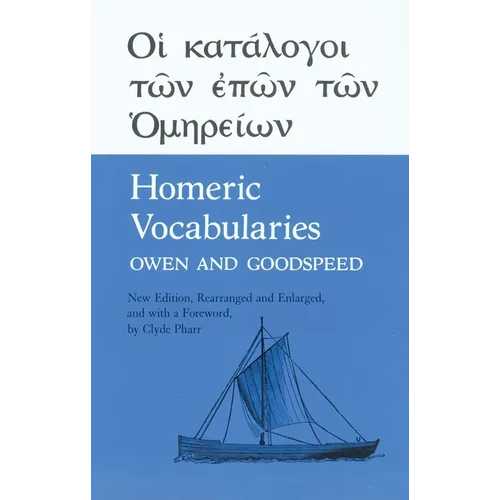 Homeric Vocabularies - Paperback