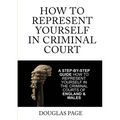 How To Represent Yourself In Criminal Court