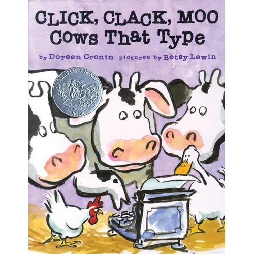 Click, Clack, Moo: Cows That Type - Hardcover