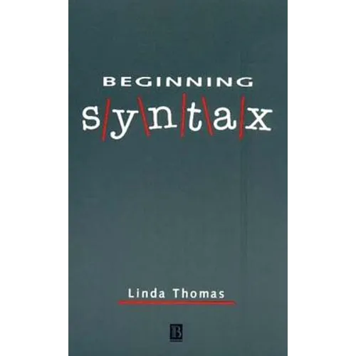 Beginning Syntax