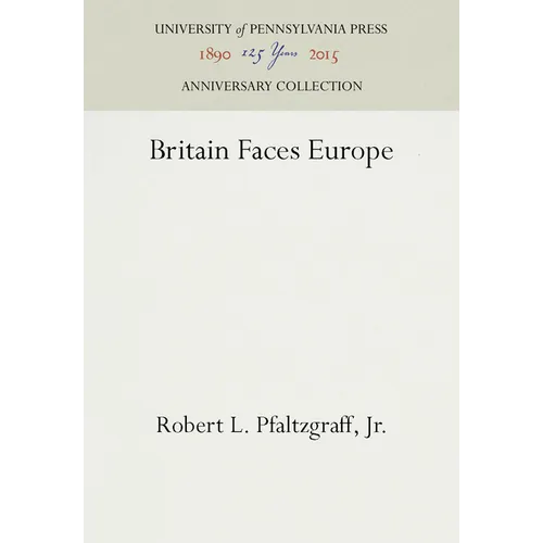 Britain Faces Europe - Hardcover