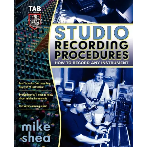 Studio Recording Procedures - Paperback