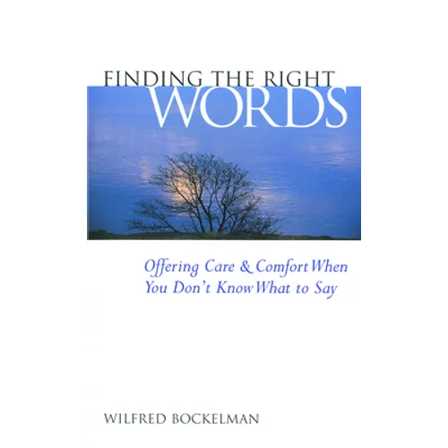 Finding the Right Words - Paperback