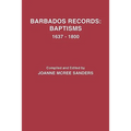 Barbados Records: Baptisms, 1637-1800