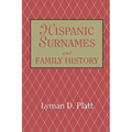 Hispanic Surnames and Family History