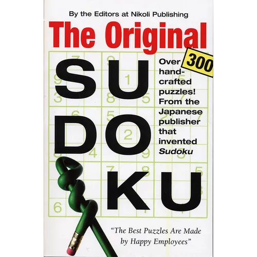 The Original Sudoku - Paperback